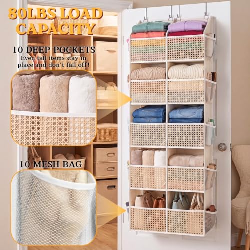 Over The Door Organizer 5 Tiers (Braided - 5 Tiers)
