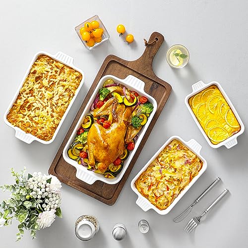 Casserole Dishes for Oven (4 Count)