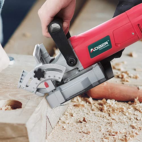 Biscuit Cutter Plate Joiner 8.5 Amp With No. 0 Wood (Red)