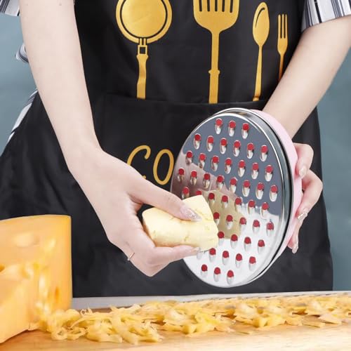 Cheese Grater Citrus Lemon Zester with Food Storage Container & Lid