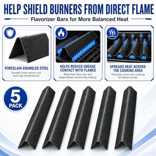 Grill Parts for Weber Genesis 300 Series Grills with Front Control (17.5" x 2.25" x 2.3751" - 7620 Genesis 300)