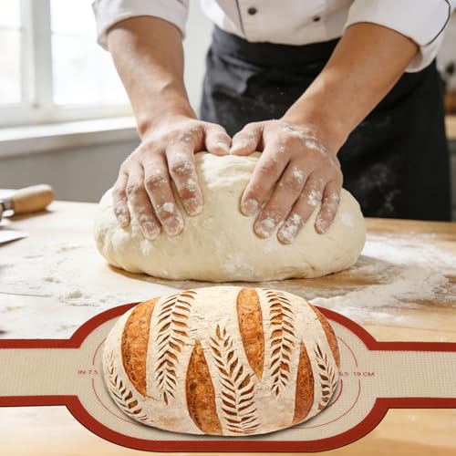 Silicone Bread Sling (2 Pcs Red Oval)