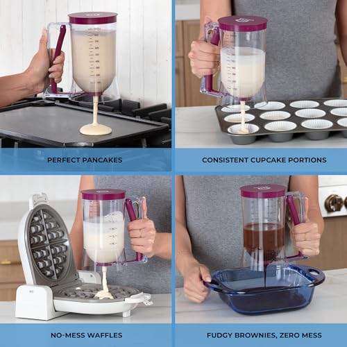 Pancake Batter Dispenser (Purple)