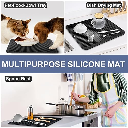 Large Silicone Trivet 16x12 Inch (2 Count)