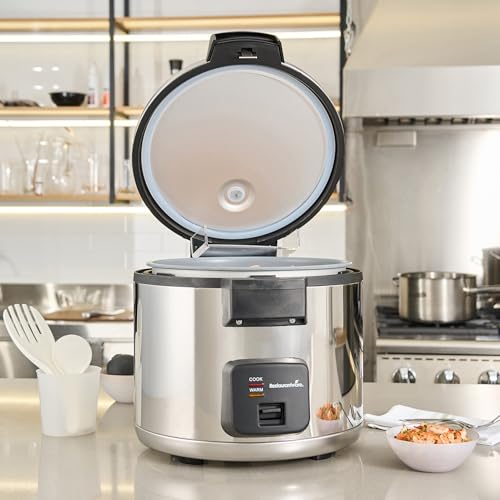Cup (Cup Raw) Steel Electric Rice Cooker Warmer