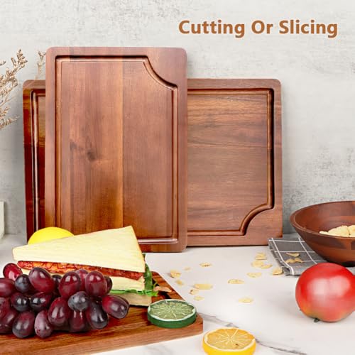Wood Cutting Board (15"L x 10"W / Brown)