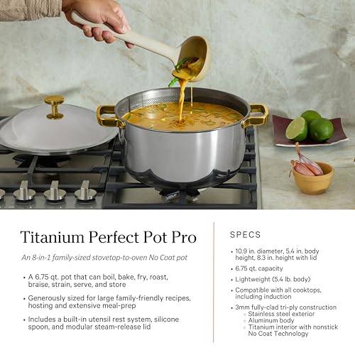 Titanium Pro Cookware Set (Gold)
