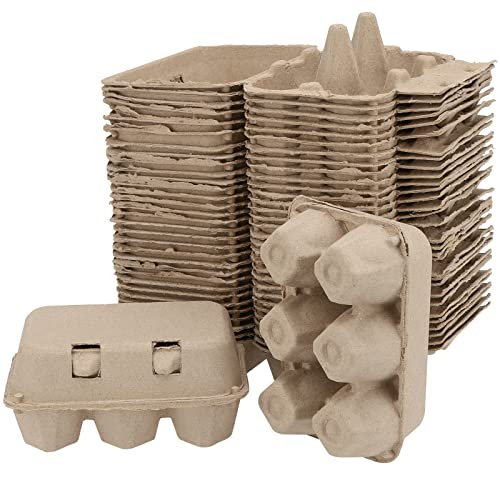 40 Pack 6 Cell Empty Egg Cartons (40 Pack 6 Cell)