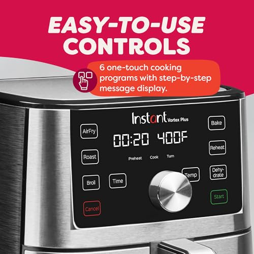 6QT VORTEX Plus Air Fryer (Stainless Steel / 6 qt)