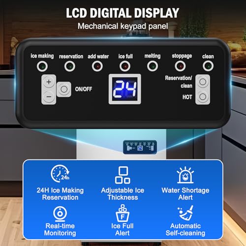 120LBS Undercounter Commercial Ice Maker