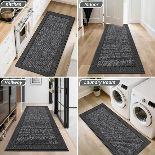 Indoor Door Mat 20" x 48" (Charcoal / 20" X 48" (Rectangular))