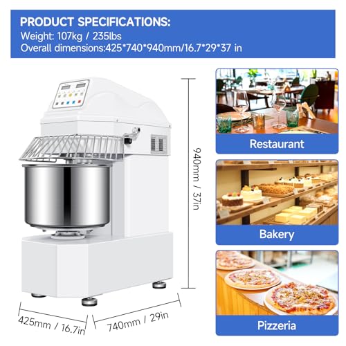 Spiral Dough Mixer 30Qt (30Qt Sipral Dough Mxier)