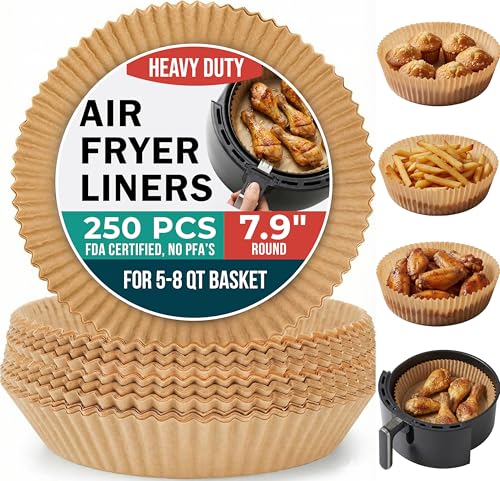 Cathy Yoder's Round Air Fryer Liners (8 inch - Round)