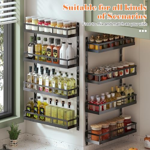8 Tier Adjustable Spice Rack