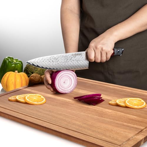 24"x18" XXL Extra Large Acacia Wood Cutting Boards for Kitchen Non Toxic (24"L x 18"W)