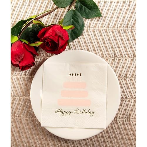 100 Pack Happy Birthday Napkins (100 Pack)