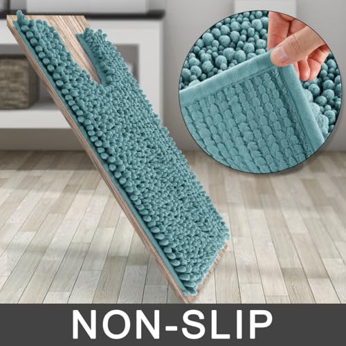 Toilet Rug U Shaped Washable 24x24 Inch