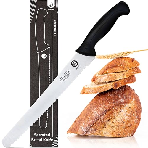 Serrated Bread Knife for Homemade Bread Sourdough