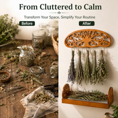 Herb Drying Rack Hanging (Herb Drying Rack-mesh Tray)