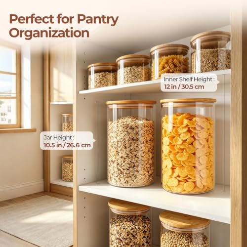 Flour Sugar Storage Containers 4 Qt (4 Qt x 2)