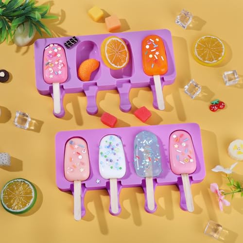 Popsicle Molds Set of 2 (Purple)