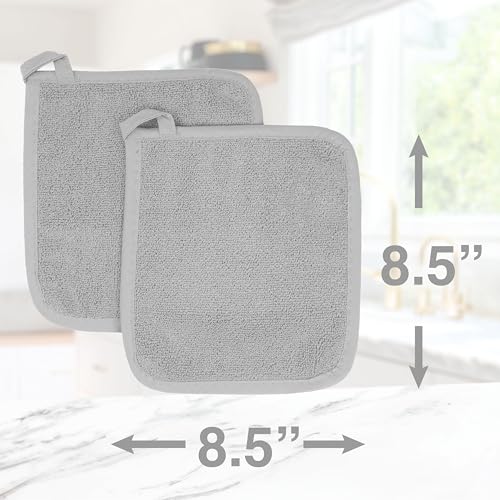 Terry Potholder & Hot Pad (4 Count)