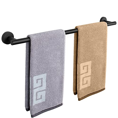 Bath Towel Bar (Matte Black / 26 Inch)