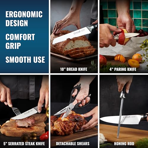15 Piece Knife Set (Walnut)