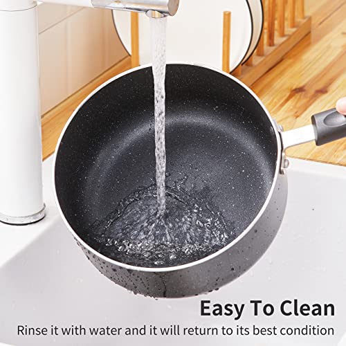 Nonstick Saucepan Set with Lid