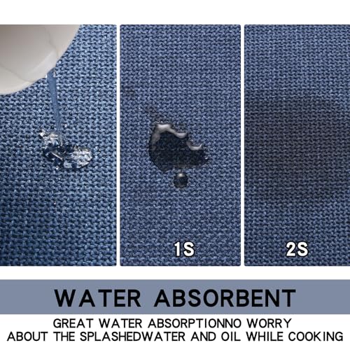 Kitchen Mat Cushioned Non Slip Rugs for Kitchen Floor (17.5 Sq Ft)