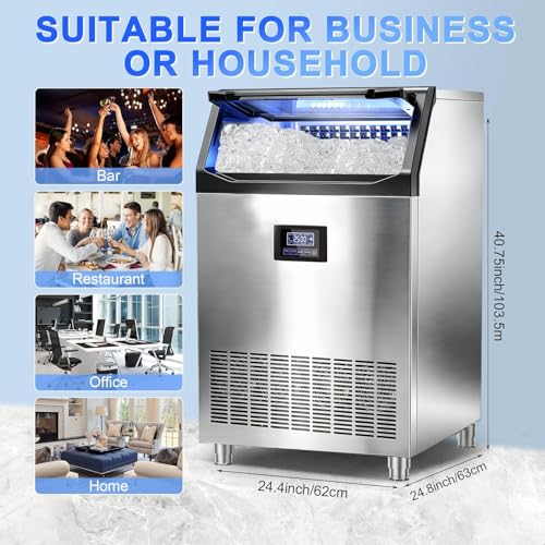 Commercial Ice Maker Machine 350Lbs