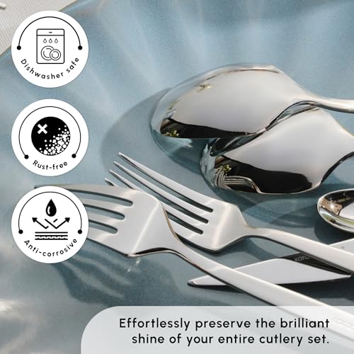 Thor 84 Piece Table Silverware Cutlery Set with Box