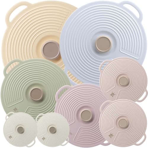Silicone Lids for Bowl 8 Pack (A-8mix)