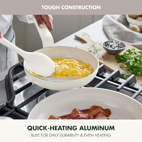 Rio Advanced 12 Piece Cookware Set (12 Piece Cookware Set / Cream White)