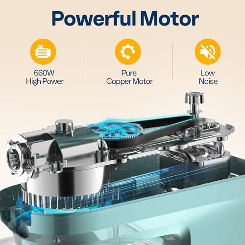 9-in-1 Stand Mixer with Fermentation & Timer, 7.5-Quart, Blue (9-in-1 / Blue)
