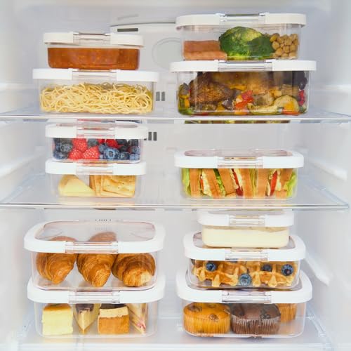 Duo Loc Deli Meat Containers for Fridge with Airtight Lids (Deli Meat 3pk)