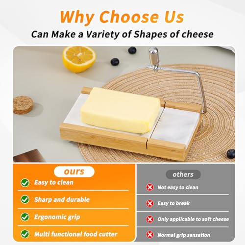 Marble Cheese Slicer (White)
