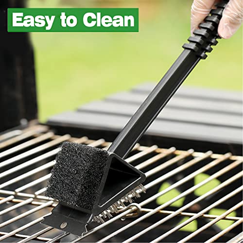 17.5" Stainless Steel 7639 Gas Grill Grates for Weber Spirit 300 Series (17.5"D x 23.8"W)