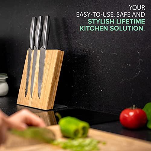 Magnetic Knife Block Without Knives By Coninx