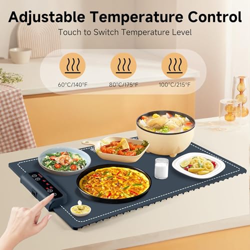 Food Warming Mat (Dark Blue)