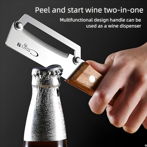 Vegetable Peeler Wooden Handle Sharp Stainless Steel Blade for Fruit