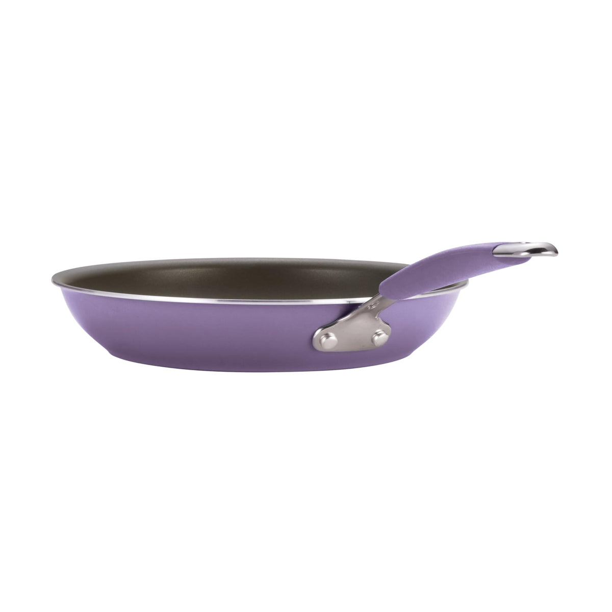 Cucina Nonstick Cookware Purple Pots and Pans Set (Lavender Purple / 12 Piece Porcelain Enamel)