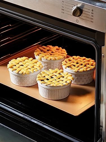 Ramekins Oven Safe with Lids (8 oz)