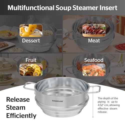 Stainless Steel Steamer Insert