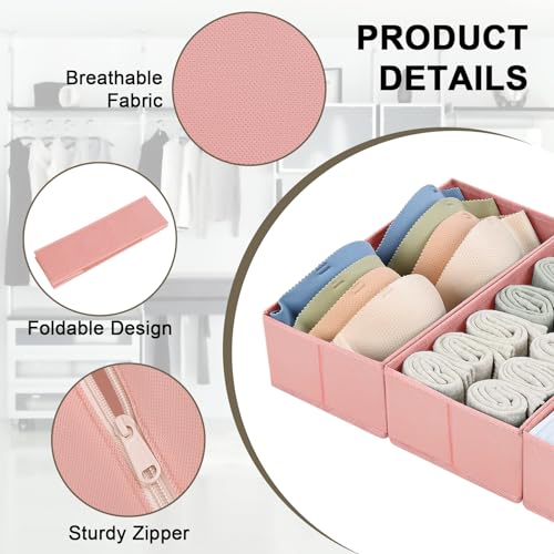 Fabric Drawer Organizer Bins