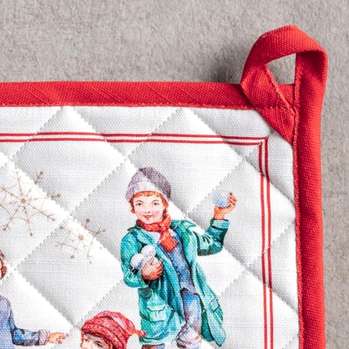 Pot Holders 100% Cotton Potholders (101 - Chromo / 8" x 8" (Pot Holder Pack of 1))
