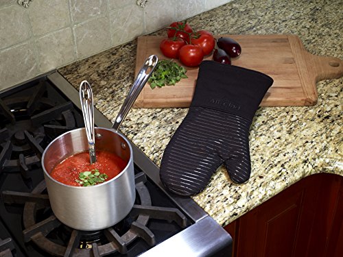 All Clad Silicone Oven Mitt (Black / 1 Pack)