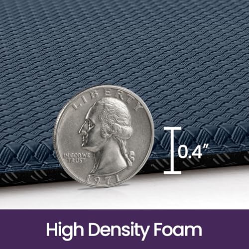 Kitchen Floor Mats Cushioned Anti Fatigue (2-dark Blue / 86"l X 23"w X 0.4"th)