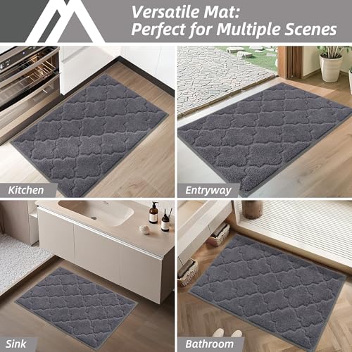 Kitchen Rugs Non Slip Washable 20"x32" (4.4444 Sq Ft)