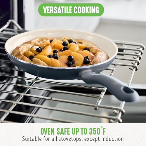 Non Stick Fry Pan Set (7" & 10" Frying Pan Skillet Set / Gray)